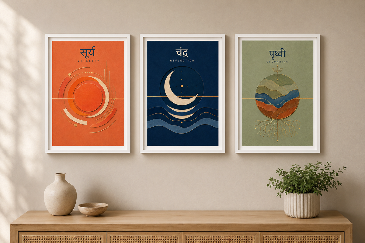 Set of 3 Wall Arts