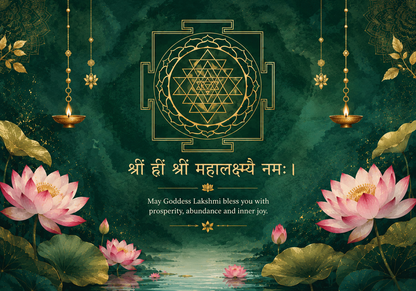 Shri Mahalakshmi Yantra Desk Frame
