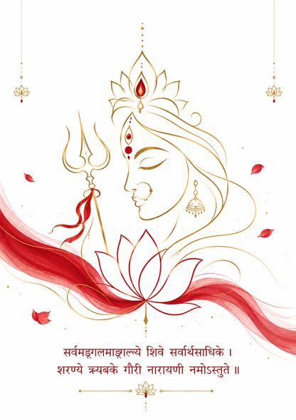 Maa Durga – Divine Grace Wall art