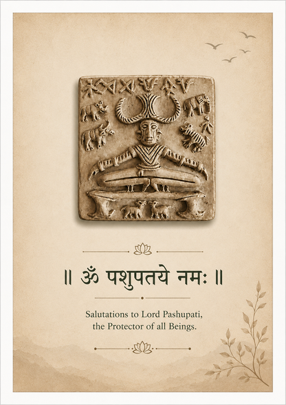 Pashupati Wall Art – Om Pashupataye Namah