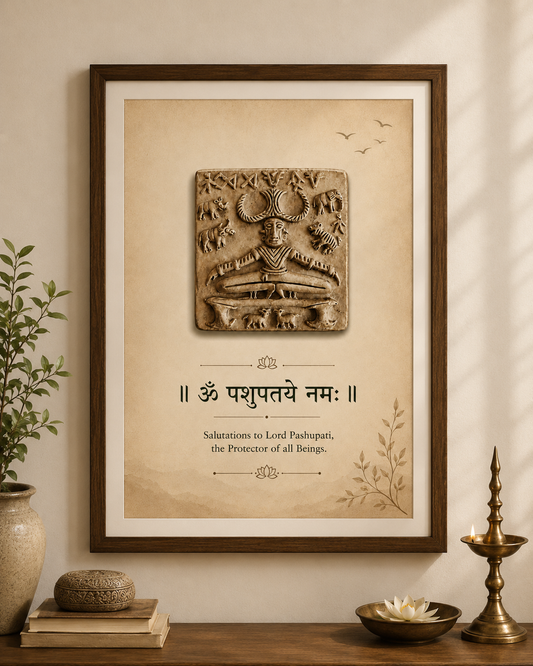 Pashupati Wall Art – Om Pashupataye Namah