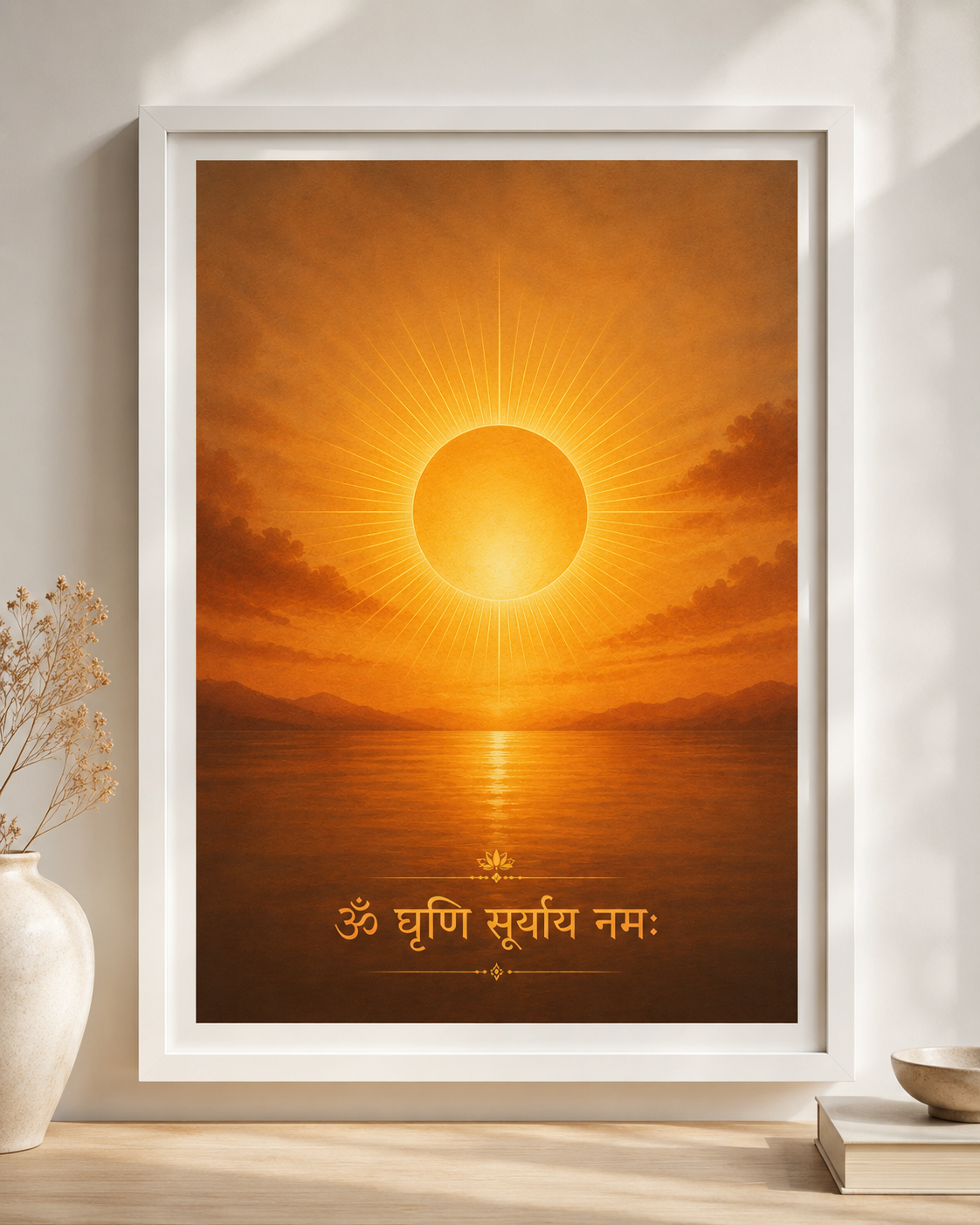Surya Mantra Wall Art