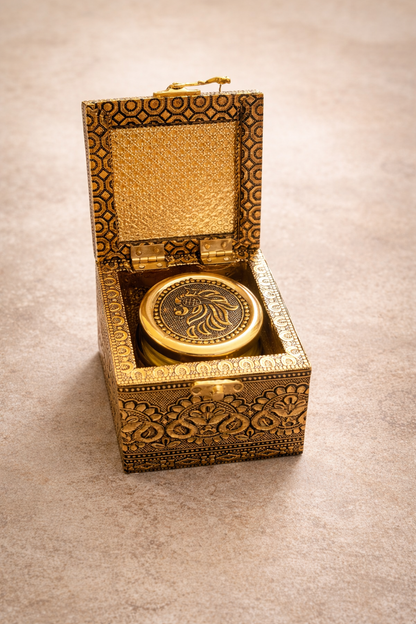 Jar Candle & Keepsake Chest Set