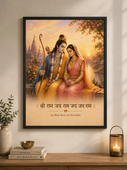 Ram Siya Ram – Sunset Artwork
