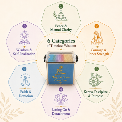 Bhagwat Geeta Wisdom Notes (Available in English & Hindi)