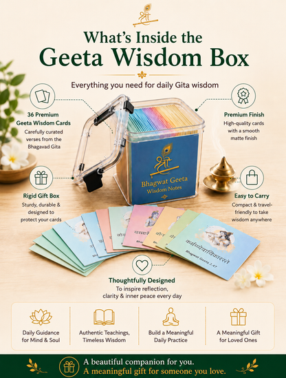 Bhagwat Geeta Wisdom Notes (Available in English & Hindi)