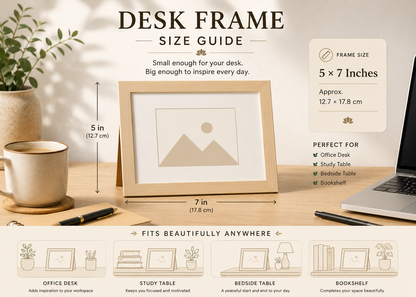 Om Pashupataye Namah Desk Frame