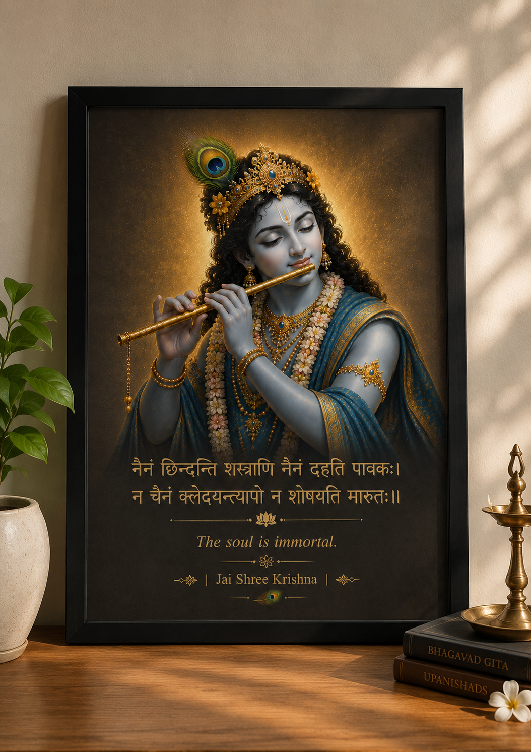 Shree Krishna – “नैनं छिन्दन्ति शस्त्राणि”