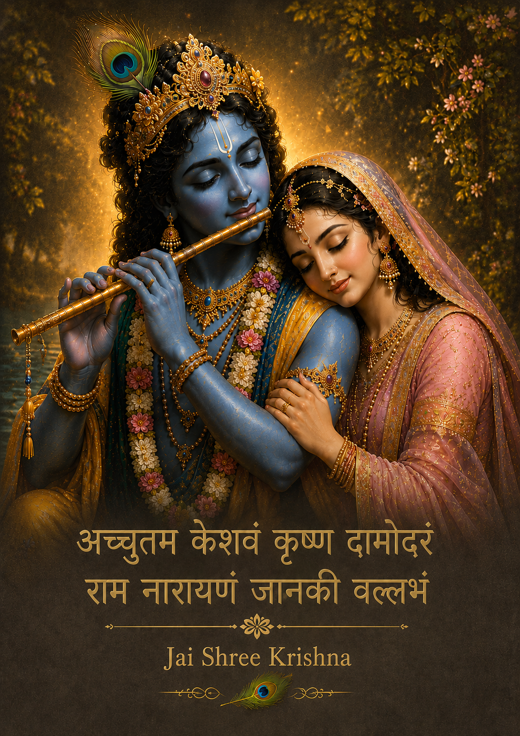 Radha Krishna – “अच्चुतम केशवं”
