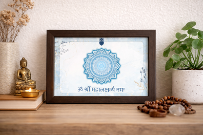 Mahalakshmi Mandala Frame