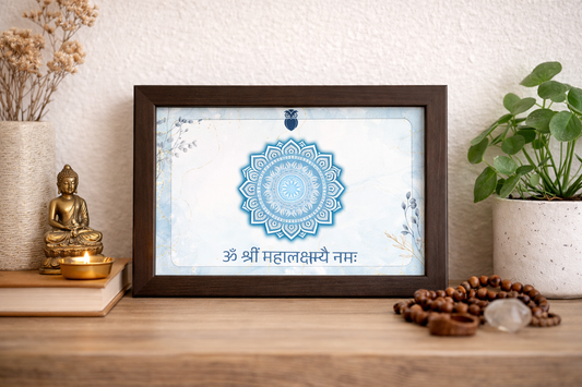 Mahalakshmi Mandala Frame