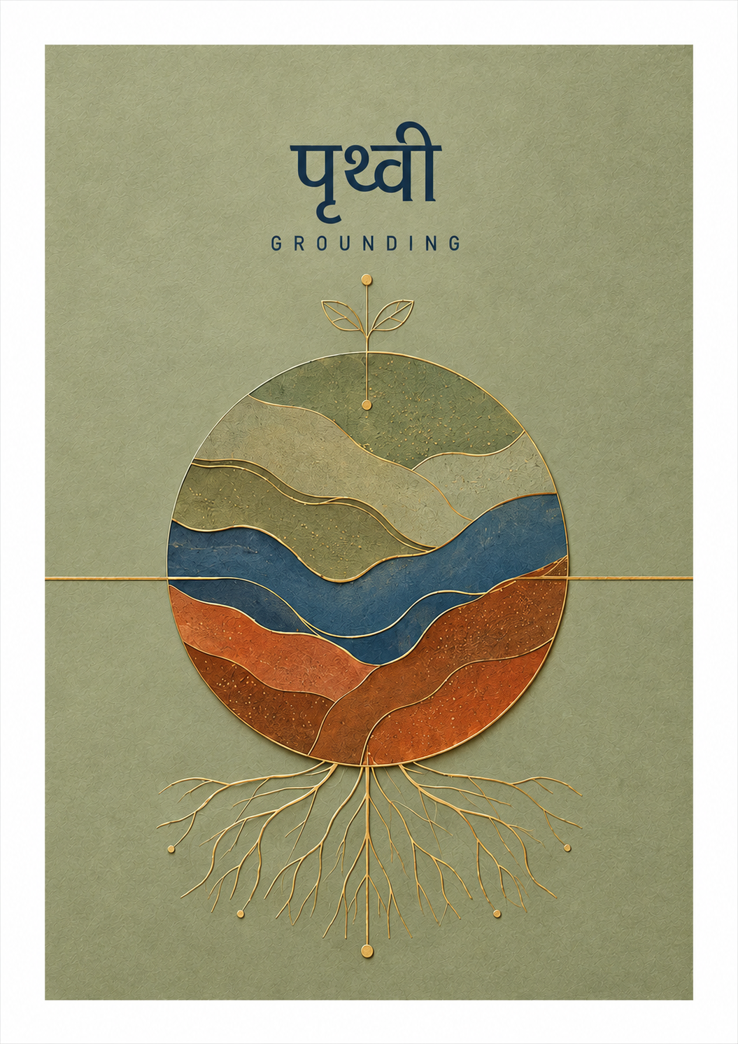 सूर्य • चंद्र • पृथ्वी — The Cosmic Balance Set