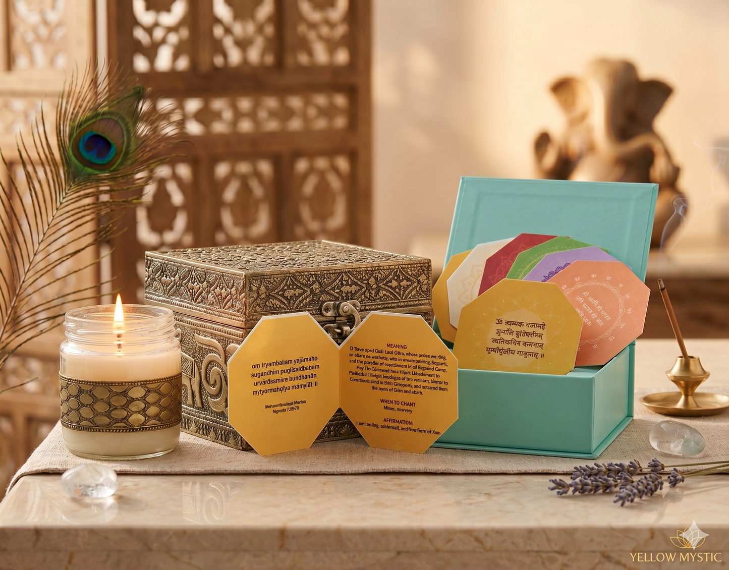 Combo- Mantra Collection + Premium Soy Candle