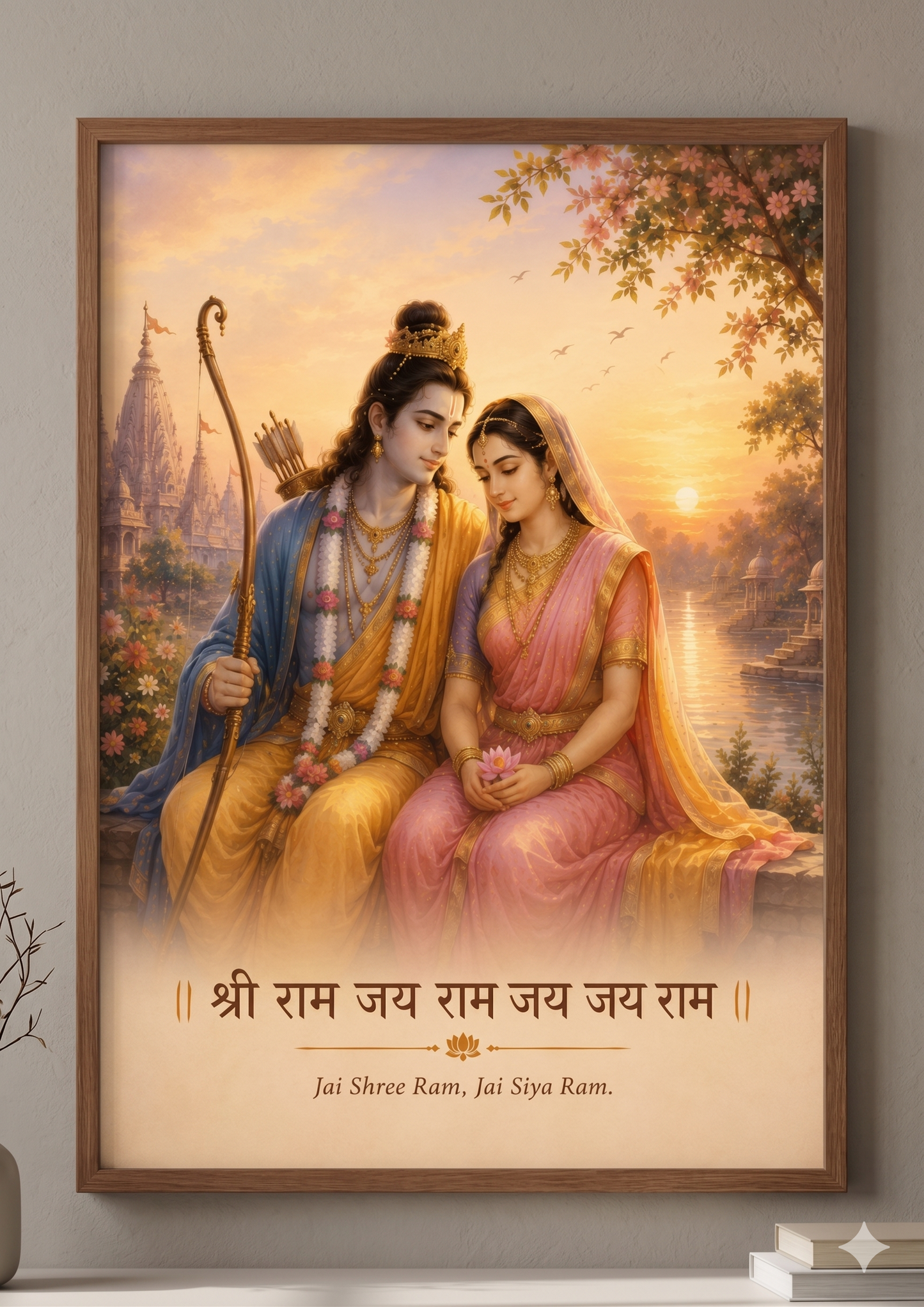 Ram Siya Ram – Sunset Artwork