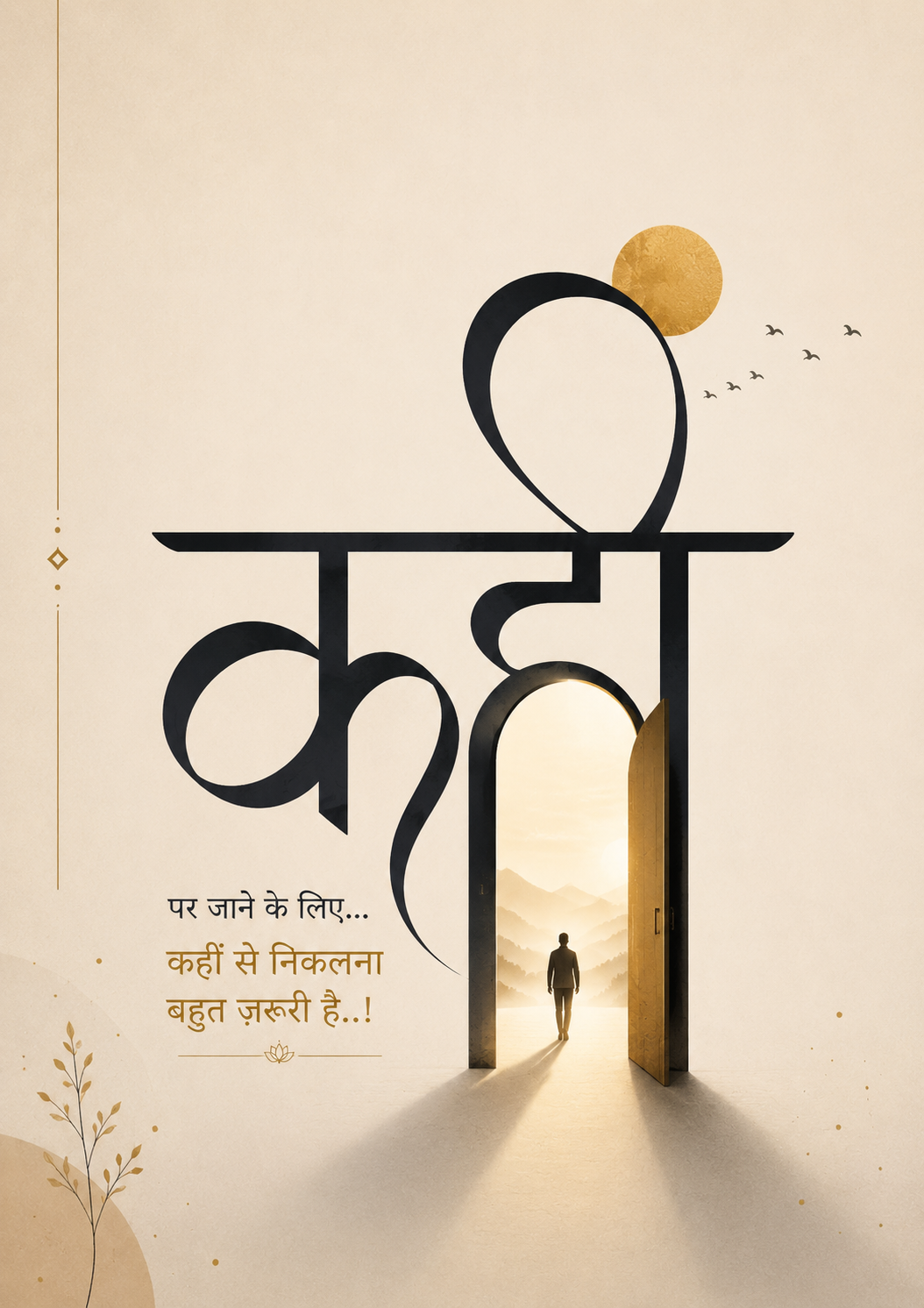 Kahin (कहीं) Art Print