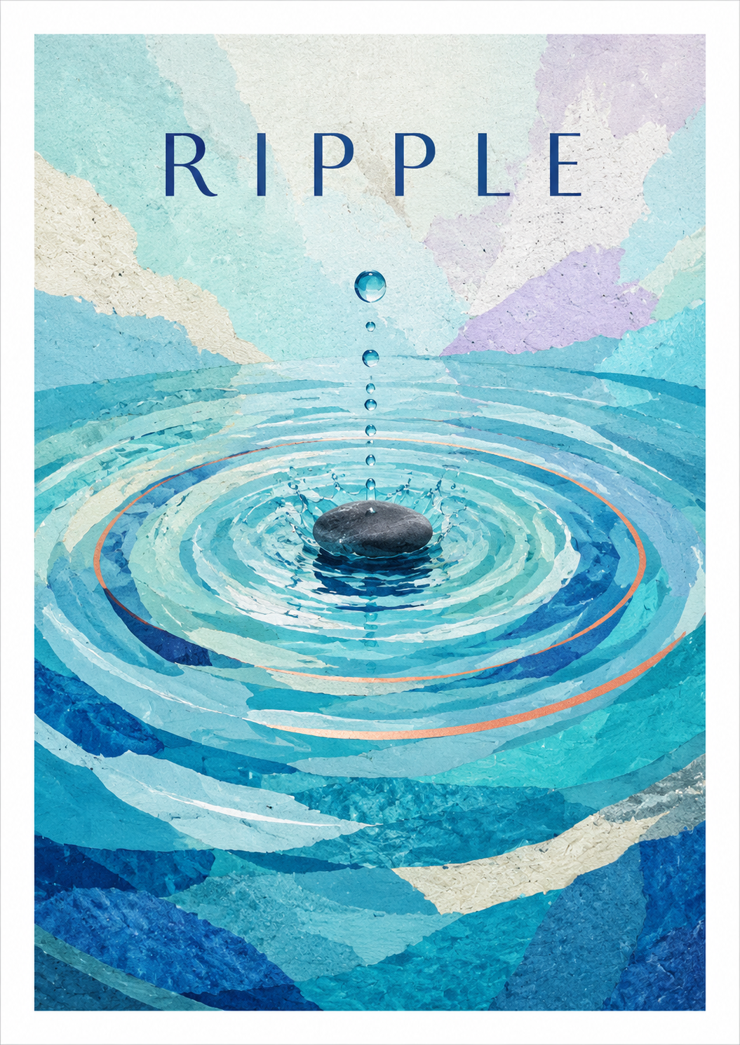 Ripple • Settle • Reflect — The Wandering Mind Set of 3