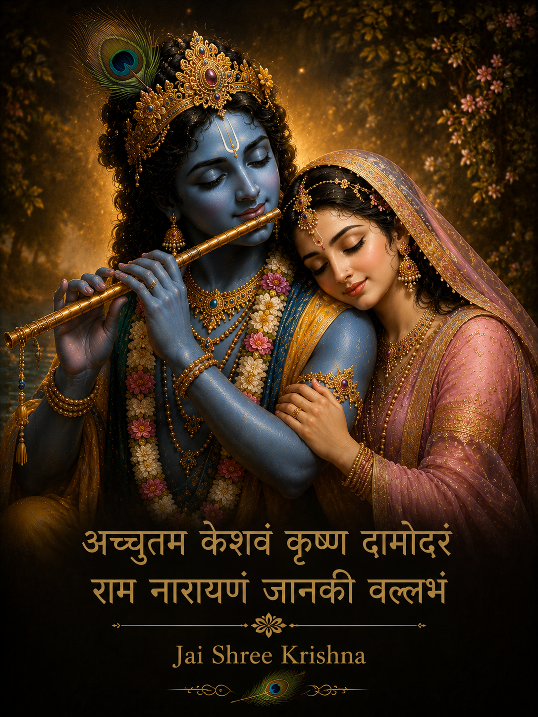 Radha Krishna – “अच्चुतम केशवं”