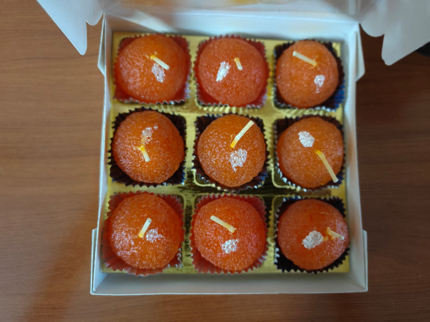 Laddoo Candles – Festive Glow, Sacred Vibes
