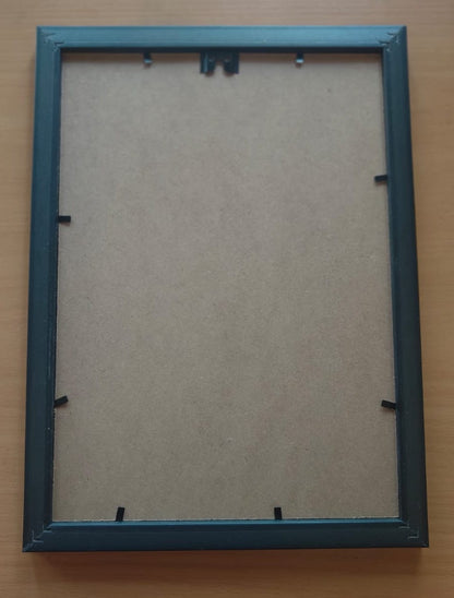 Minimalist Ganesha "Vakratunda" Framed Poster