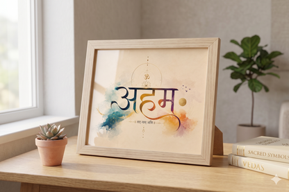 Aham (अहम्) Desk Frame