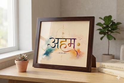 Aham (अहम्) Desk Frame