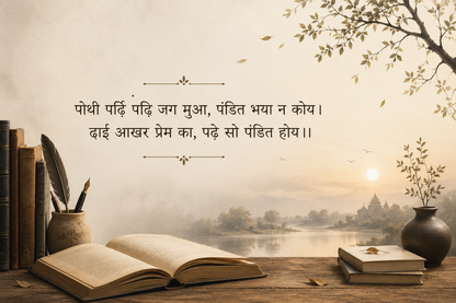 Dhai Akhar (ढाई आखर प्रेम का) Desk Frame