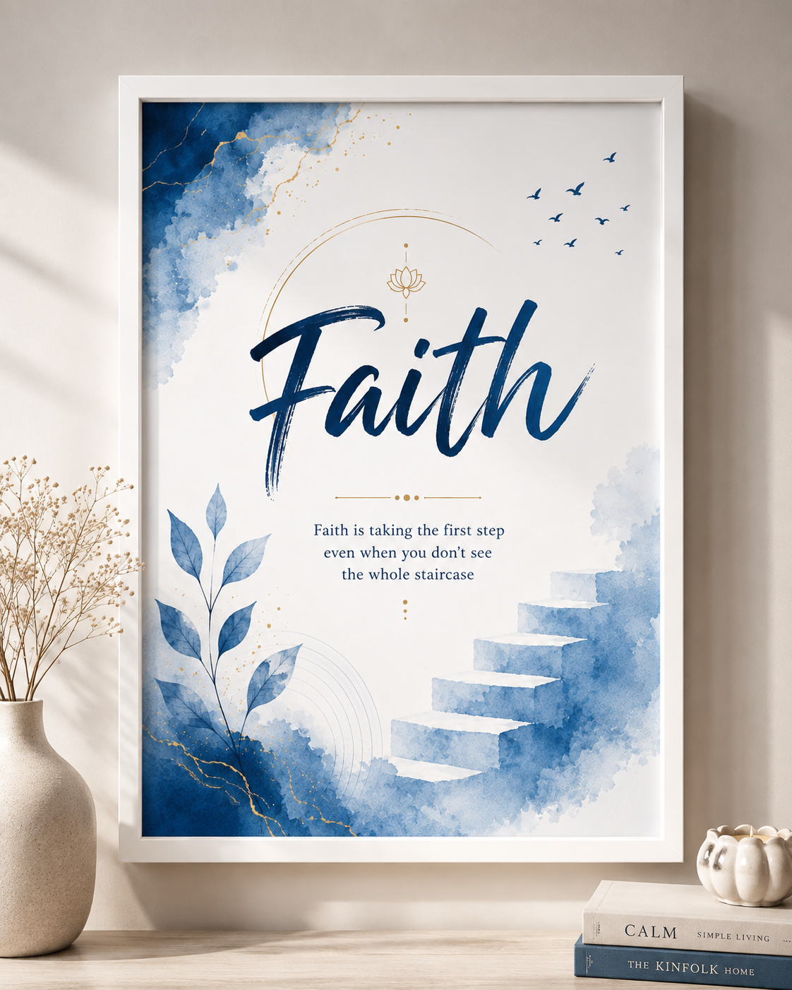 Faith — Inspirational A4 Wall Art
