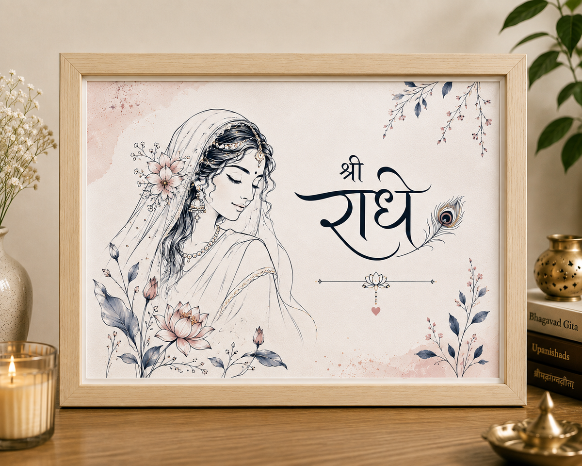 श्री राधे — Grace & Devotion