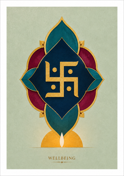 ॐ • श्री • स्वस्ति — The Sacred Blessings Set